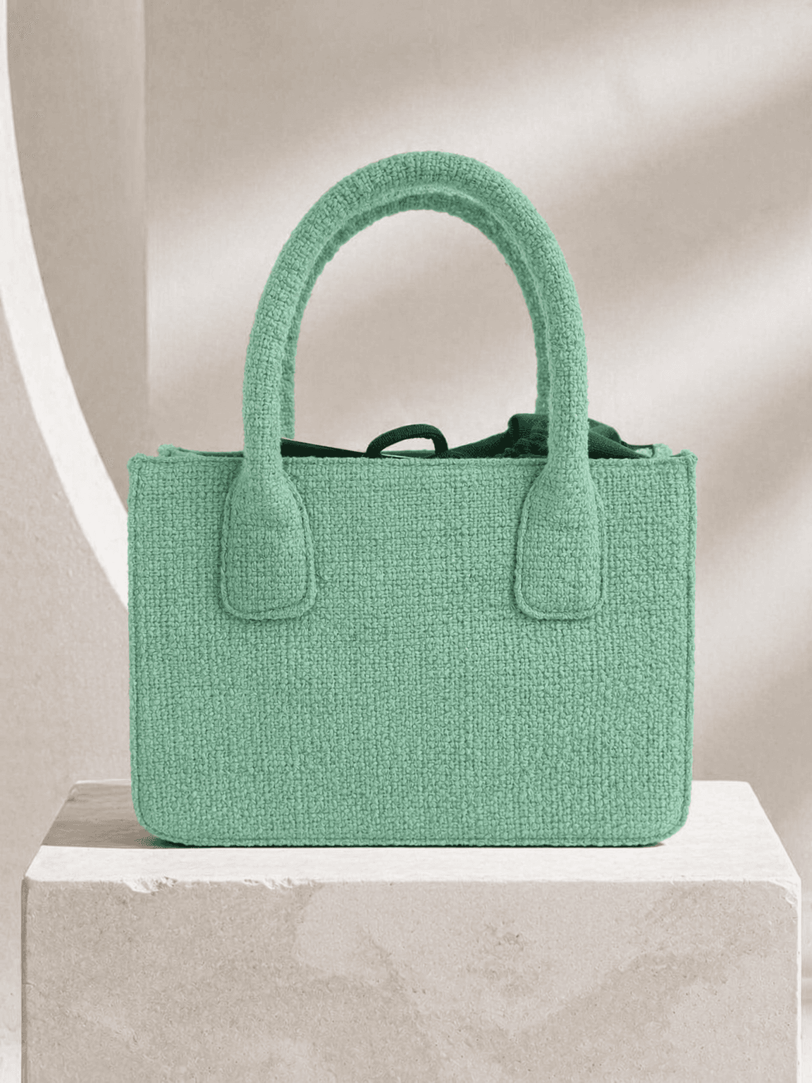 Green Desing Bag Yeşil