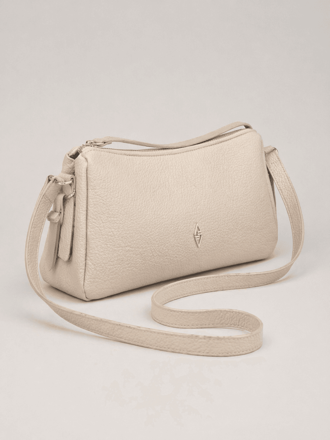 Locked Cross Bag Krem